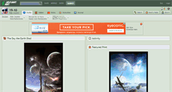 Desktop Screenshot of 19-10.deviantart.com