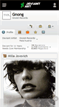 Mobile Screenshot of gnong.deviantart.com