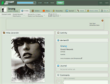 Tablet Screenshot of gnong.deviantart.com