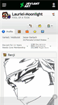 Mobile Screenshot of lauriel-moonlight.deviantart.com