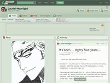 Tablet Screenshot of lauriel-moonlight.deviantart.com