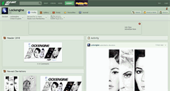 Desktop Screenshot of lockengine.deviantart.com