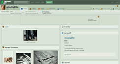 Desktop Screenshot of amazingellie.deviantart.com
