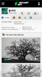 Mobile Screenshot of gwnn.deviantart.com