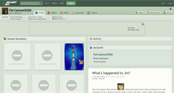 Desktop Screenshot of fel-cannon5000.deviantart.com