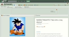 Desktop Screenshot of elitedragongoku.deviantart.com