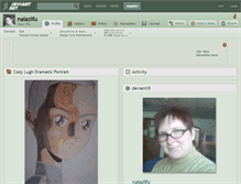 Tablet Screenshot of naiazifu.deviantart.com