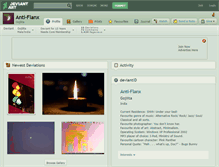 Tablet Screenshot of anti-flanx.deviantart.com