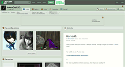 Desktop Screenshot of moonxduskxd.deviantart.com