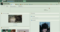 Desktop Screenshot of gremlin-chan.deviantart.com