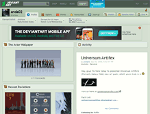 Tablet Screenshot of anda02.deviantart.com