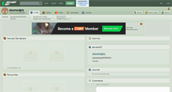 Desktop Screenshot of doomedplz.deviantart.com