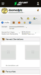 Mobile Screenshot of doomedplz.deviantart.com