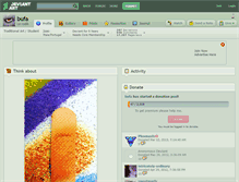Tablet Screenshot of bufa.deviantart.com