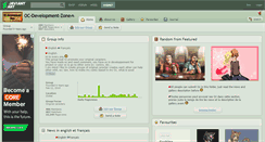 Desktop Screenshot of oc-development-zone.deviantart.com