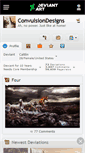 Mobile Screenshot of convulsiondesigns.deviantart.com