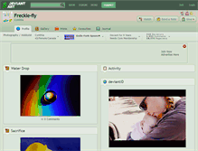 Tablet Screenshot of freckle-fly.deviantart.com