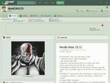 Tablet Screenshot of ibanezrg270.deviantart.com