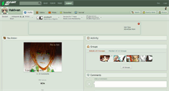 Desktop Screenshot of hakiwan.deviantart.com
