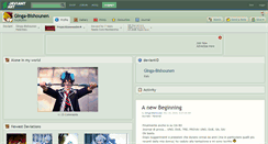 Desktop Screenshot of ginga-bishounen.deviantart.com