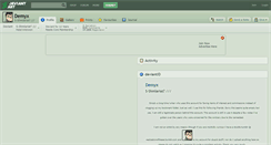 Desktop Screenshot of demyx.deviantart.com