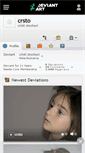 Mobile Screenshot of crsto.deviantart.com