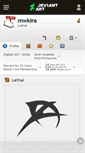 Mobile Screenshot of mwkira.deviantart.com