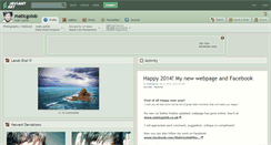Desktop Screenshot of maticgolob.deviantart.com