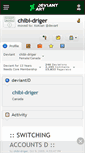Mobile Screenshot of chibi-driger.deviantart.com