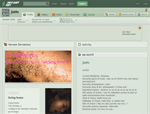 Tablet Screenshot of jzeio.deviantart.com