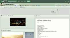 Desktop Screenshot of dermezgermeister.deviantart.com