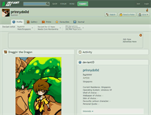 Tablet Screenshot of prinnydo0d.deviantart.com