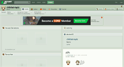 Desktop Screenshot of chibilatviaplz.deviantart.com