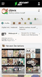 Mobile Screenshot of clowx.deviantart.com