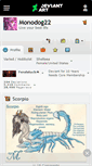 Mobile Screenshot of monodog22.deviantart.com