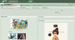 Desktop Screenshot of cartoongirl7.deviantart.com