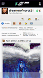 Mobile Screenshot of dreamerofwords21.deviantart.com