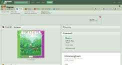 Desktop Screenshot of degnne.deviantart.com