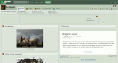 Desktop Screenshot of leafangel.deviantart.com