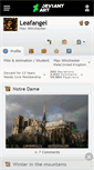 Mobile Screenshot of leafangel.deviantart.com