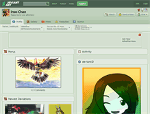 Tablet Screenshot of inso-chan.deviantart.com