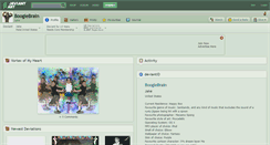 Desktop Screenshot of boogiebrain.deviantart.com