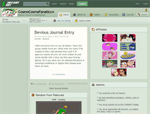 Tablet Screenshot of cosmocosmafanatics.deviantart.com