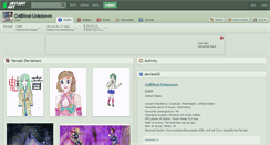 Desktop Screenshot of g4blind-unknown.deviantart.com