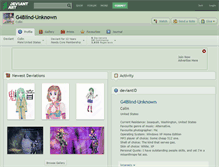 Tablet Screenshot of g4blind-unknown.deviantart.com