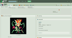 Desktop Screenshot of hak2.deviantart.com