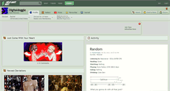 Desktop Screenshot of digitaldoggie.deviantart.com
