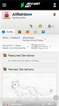 Mobile Screenshot of alirainbow.deviantart.com
