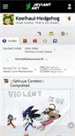 Mobile Screenshot of keelhaul-hedgehog.deviantart.com