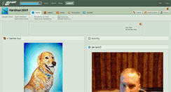 Desktop Screenshot of hardman3869.deviantart.com